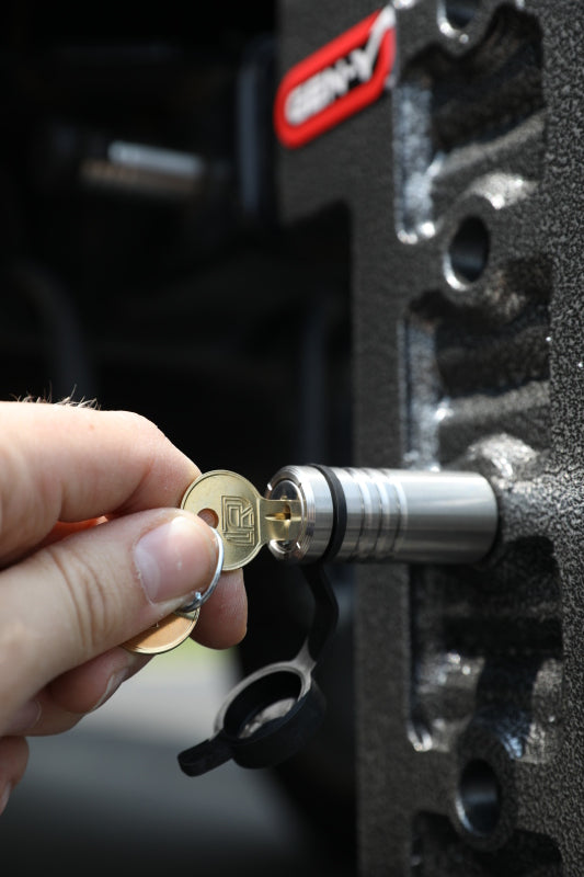 GEN-Y Hitch InfiniteRule 3/4 inch x 3-7/8 inch Hitch Lock with 2 Keys for Mega Duty 32K and Boss 32K