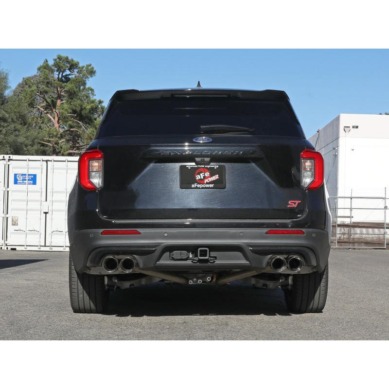 aFe MACH Force-Xp 2.5in. 304 SS C/B Exhaust 20-21 Ford Explorer V6-3.0L - Polished Tip