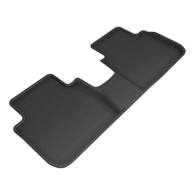 3D MAXpider 2023-2024 Honda HR-V Kagu 2nd Row Floormats - Black-SR1 Performance