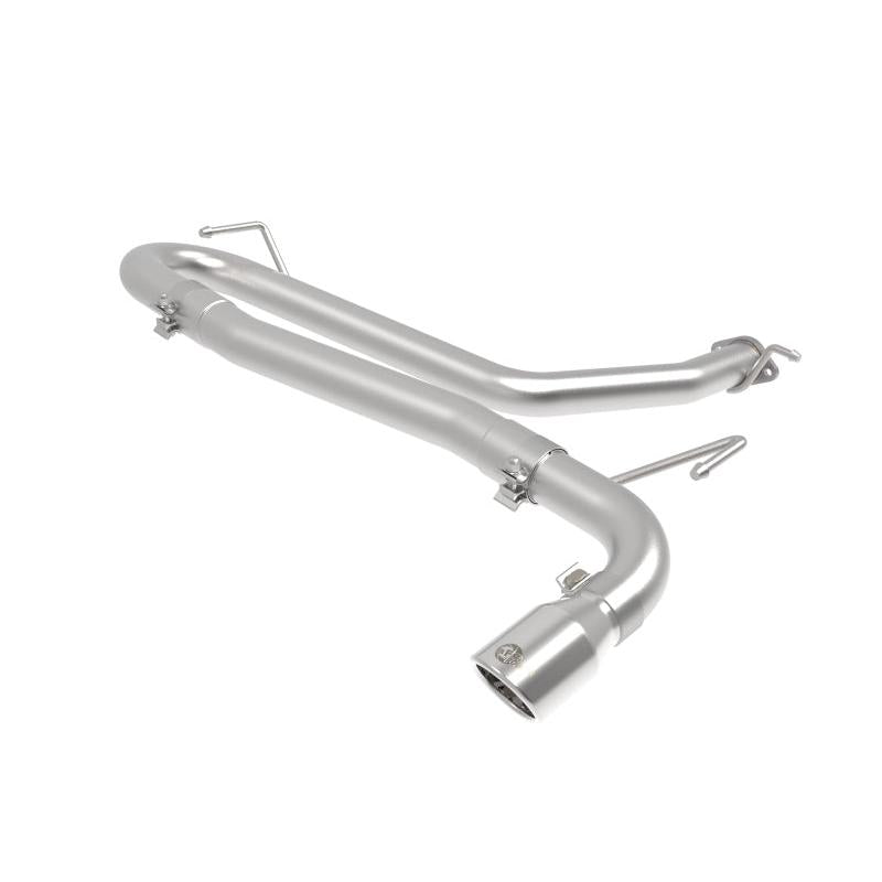 aFe Takeda 2.5in 304 SS Axle-Back Exhaust w/o Muffler w/Polish Tip 18-22 Hyundai Kona L4-1.6L(t) AWD-SR1 Performance