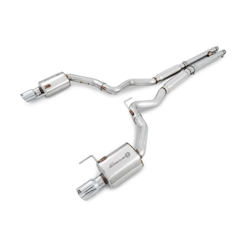 AWE Tuning S550 Mustang GT Cat-back Exhaust - Touring Edition (Chrome Silver Tips)