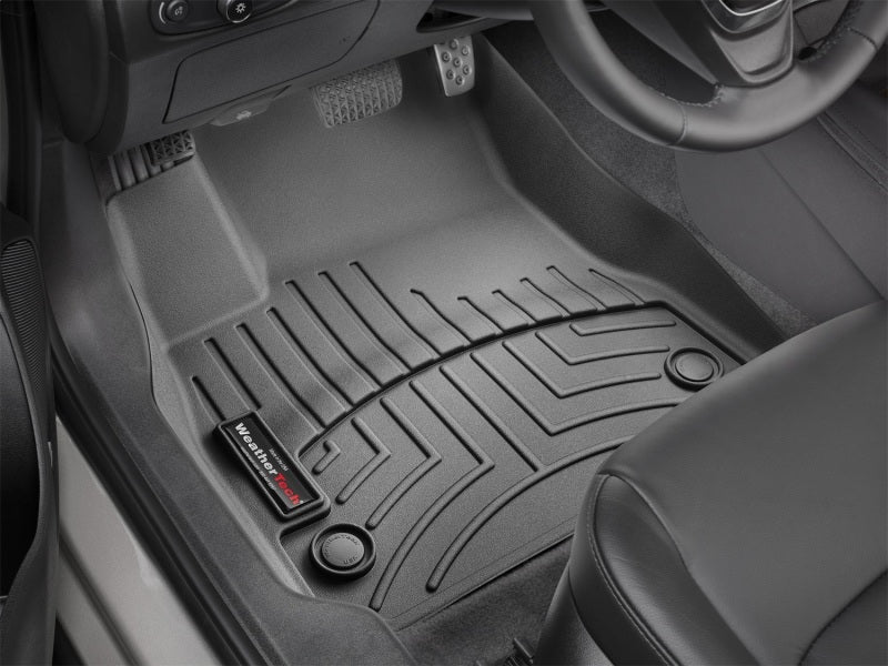 WeatherTech DigitalFit FloorLiner for 2016-2017 Chevrolet Malibu Front – Black