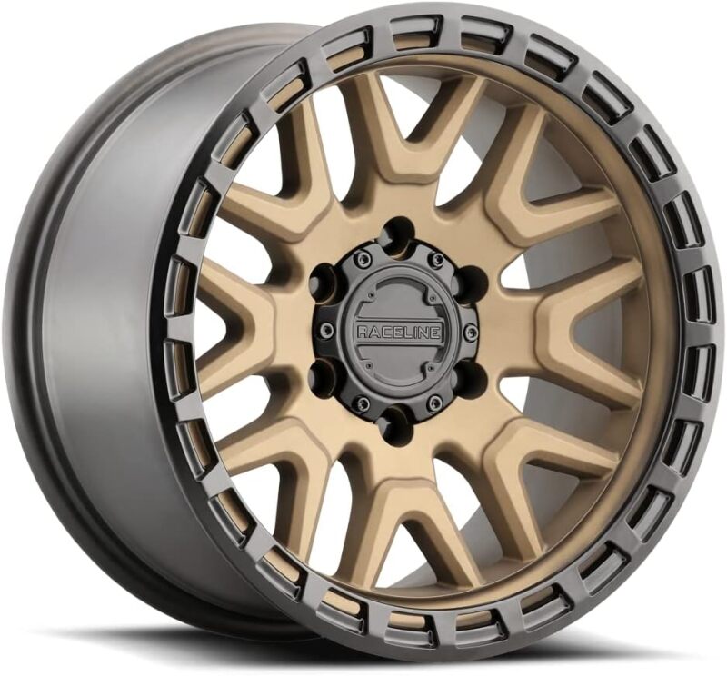 Raceline 953BZ Krank 20x9 Inch Bronze Alloy Wheel for 8x170 Bolt Pattern