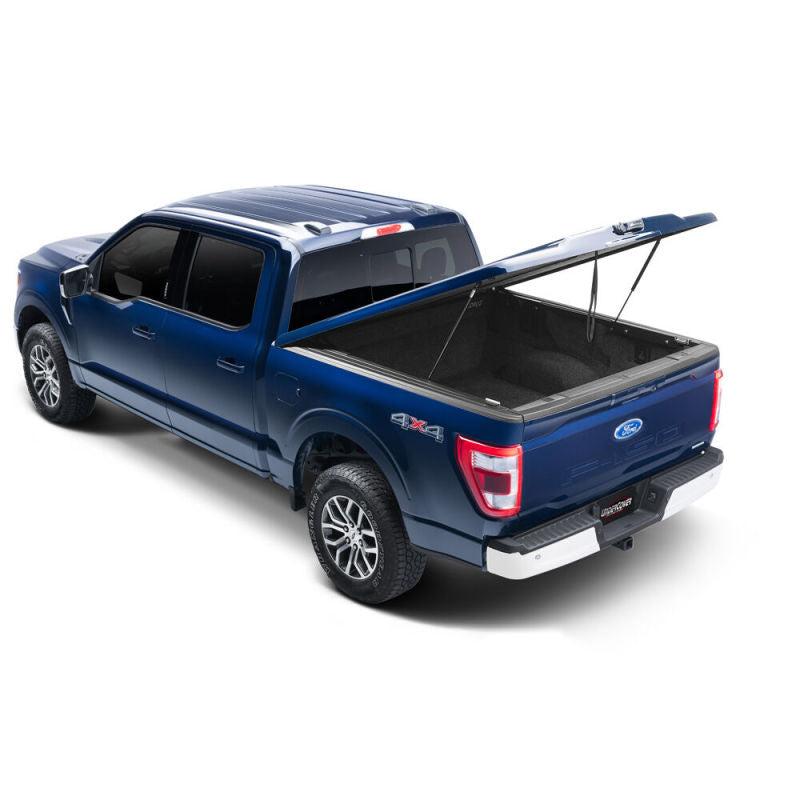 UnderCover 22-23 Ford F-150 Crew Cab 5.7ft Elite LX Bed Cover - Atlas Blue