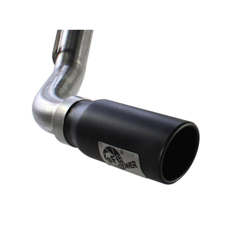 aFe MACHForce XP Exh CB, GM Silverado/Sierra 1500 2014 V*-5.3/6.2L Black tip-SR1 Performance