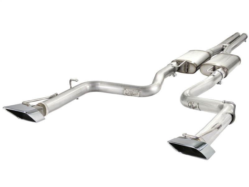 aFe MACHForce XP Exhausts Cat-Back SS-409 EXH CB Dodge Challenger SRT-8 08-12 V8-6.1/6.4L