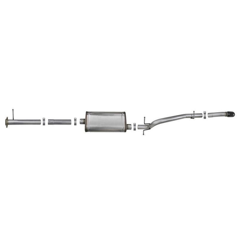 aFe MACH Force-Xp Hi-Tuck 3in. 409 SS C/B Exhaust 15-18 GM Colorado/Canyon L4-2.5L/V6-3.6L - Blk Tip-SR1 Performance