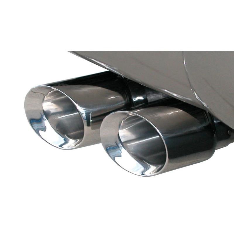 Corsa 2011-2014 Cadillac Escalade 6.2L V8 Polished Sport Cat-Back Exhaust