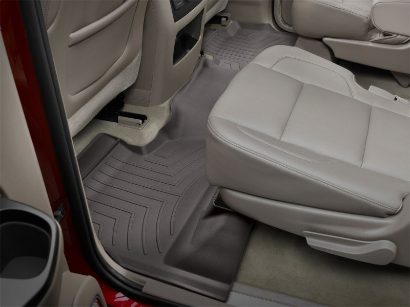 WeatherTech DigitalFit FloorLiner for Chevrolet Suburban and GMC Yukon XL 2nd Row - Cocoa