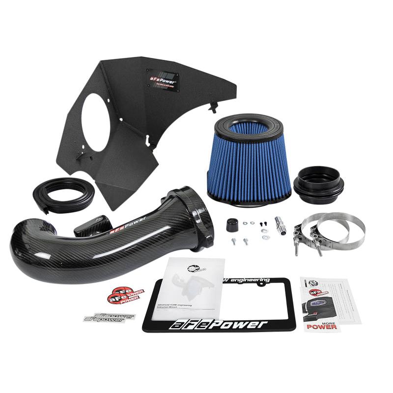 aFe Track Series Carbon Fiber Pro 5R AIS - 16-19 Chevrolet Camaro SS V8-6.2L-SR1 Performance