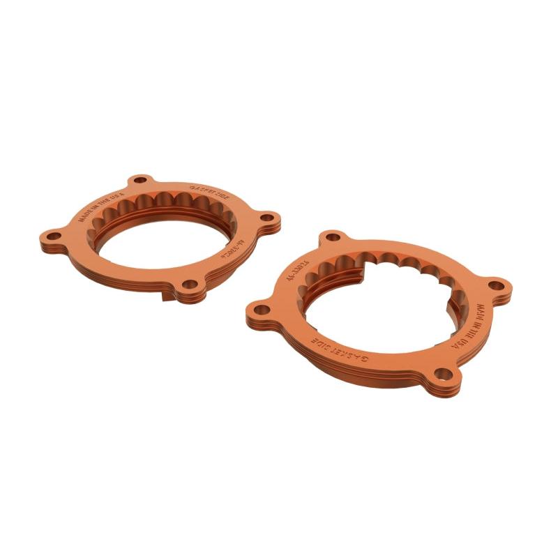 aFe 2024 Ford Mustang GT/ 2024 Ford Mustang Dark Horse V8 5.0L Silver Bullet Throttle Body Spacer-SR1 Performance