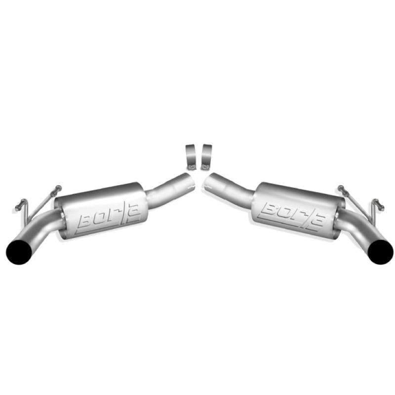 Borla 2010 Camaro 6.2L ATAK Exhaust System w/o Tips works With Factory Ground Effects Package (rear