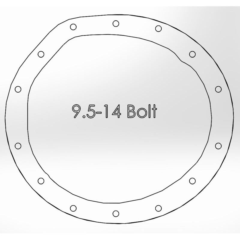 aFe Power Pro Series Rear Differential Cover Black w/ Machined Fins 99-13 GM Trucks (GM 9.5-14)