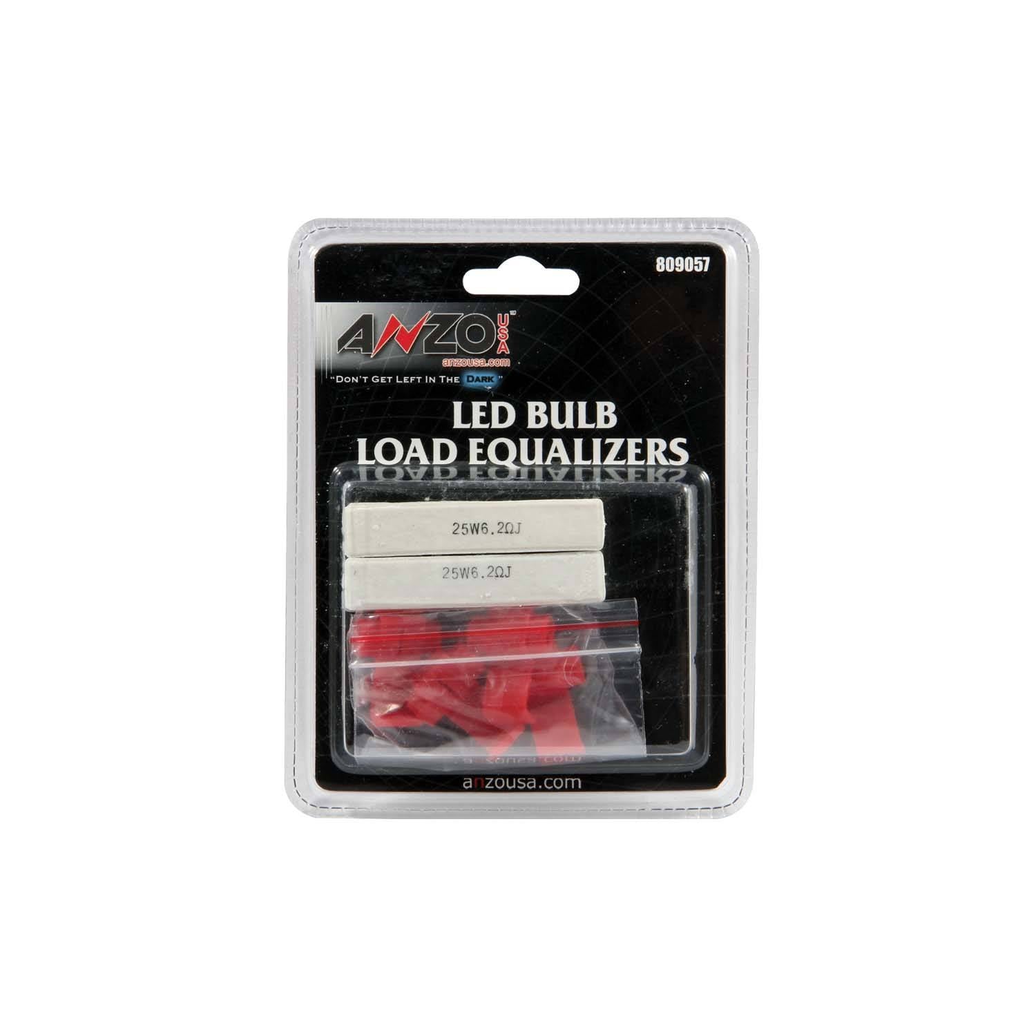 LED Light Bulb Resistor Kit (Pair) 25W/6.2 Ohm
