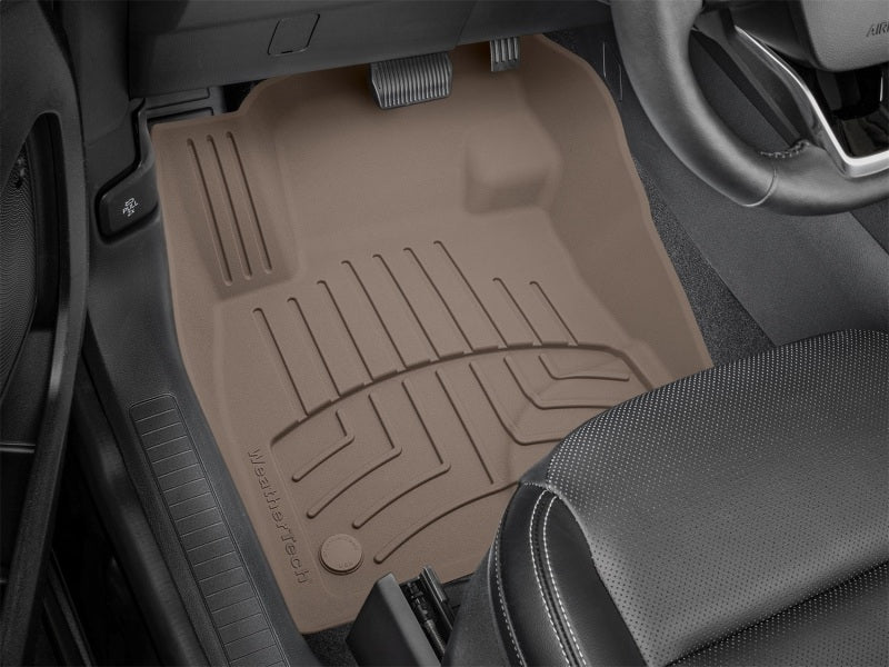WeatherTech Front FloorLiner HP for 2020-2021 Ford Escape - Tan, Part Number 4515871IM