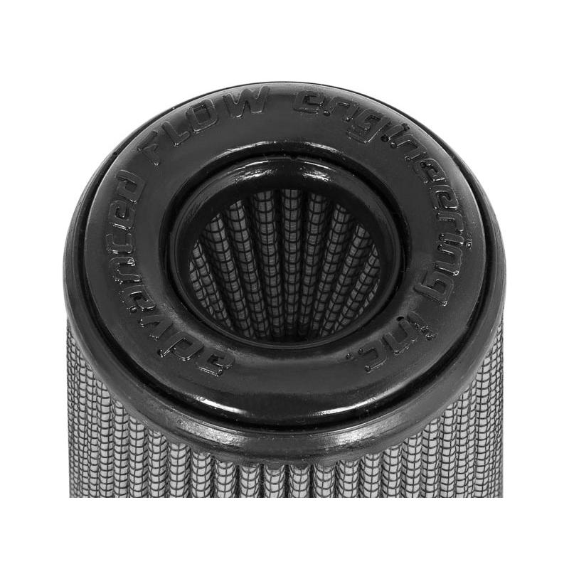 aFe Magnum FLOW Pro DRY S Replacement Air Filter (Pair) F-3.5in. / B-5in. / T-3.5in. (Inv) / H-8in.-SR1 Performance