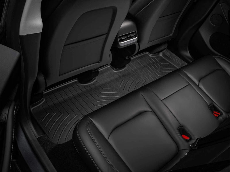 WeatherTech DigitalFit Rear FloorLiner for Tesla Model Y 2020-2024 in Black