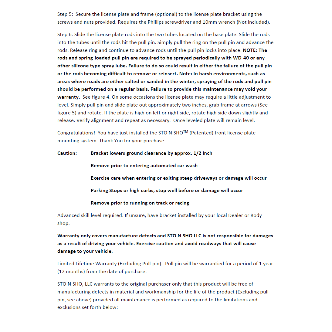 2024 Mini Cooper Countryman License Plate Frame Bracket-SR1 Performance