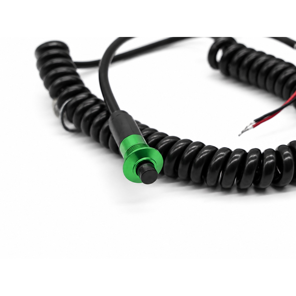 6' retractable (wound) cord with two 18-ga internal wires 810101GR