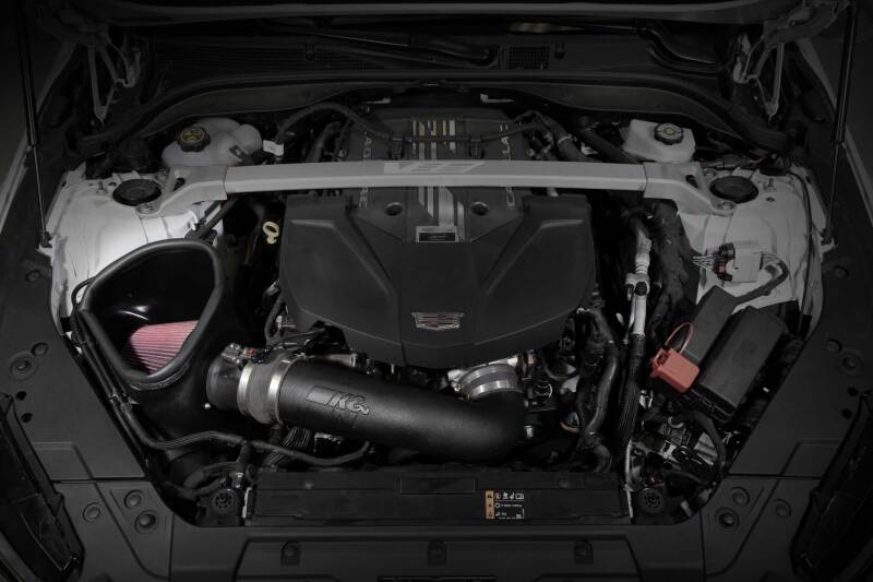 K&N 22-24 Cadillac CT5 6.2L V8 Performance Air Intake System-SR1 Performance