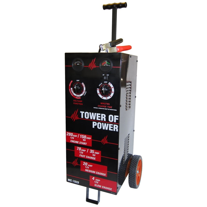 Autometer Wheel Charger Tower of Power Man 70/30/4/280 AMP-SR1 Performance