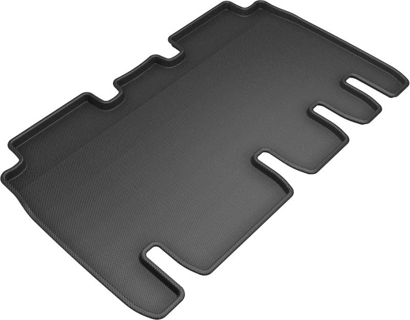 3D MAXpider 2016-2020 Tesla Model X Kagu 2nd Row Floormats - Black-SR1 Performance