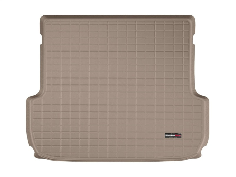 WeatherTech 2020+ Subaru Outback Cargo Liner Tan – Complete Trunk Protection with Raised Lip and Textured Finish