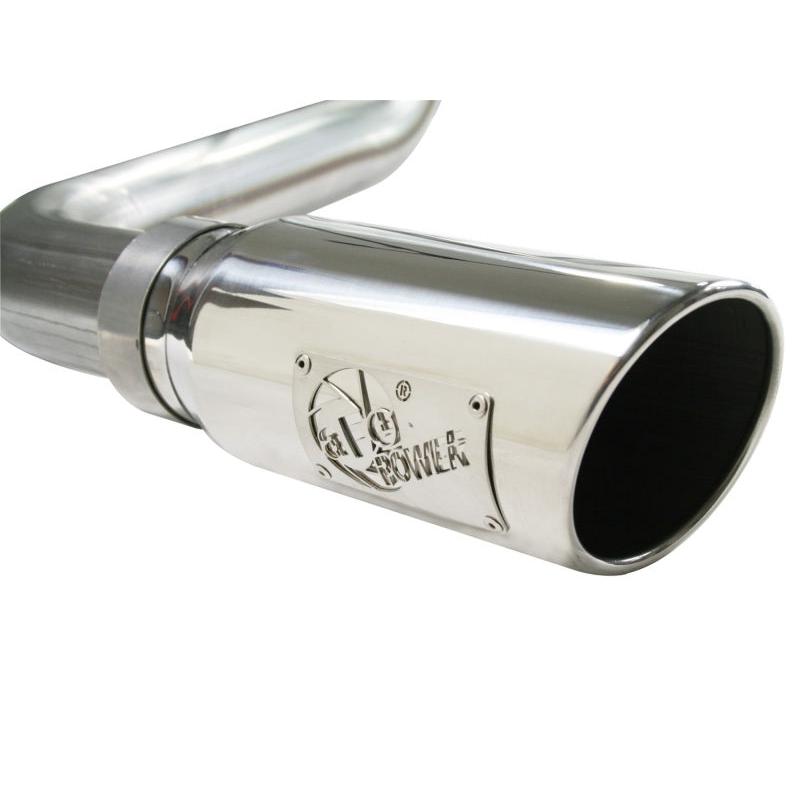 aFe MACHForce XP Exhaust Cat-Back SS-409 07-09 Toyota Tundra V8-5.7L w/ Polished Tip-SR1 Performance
