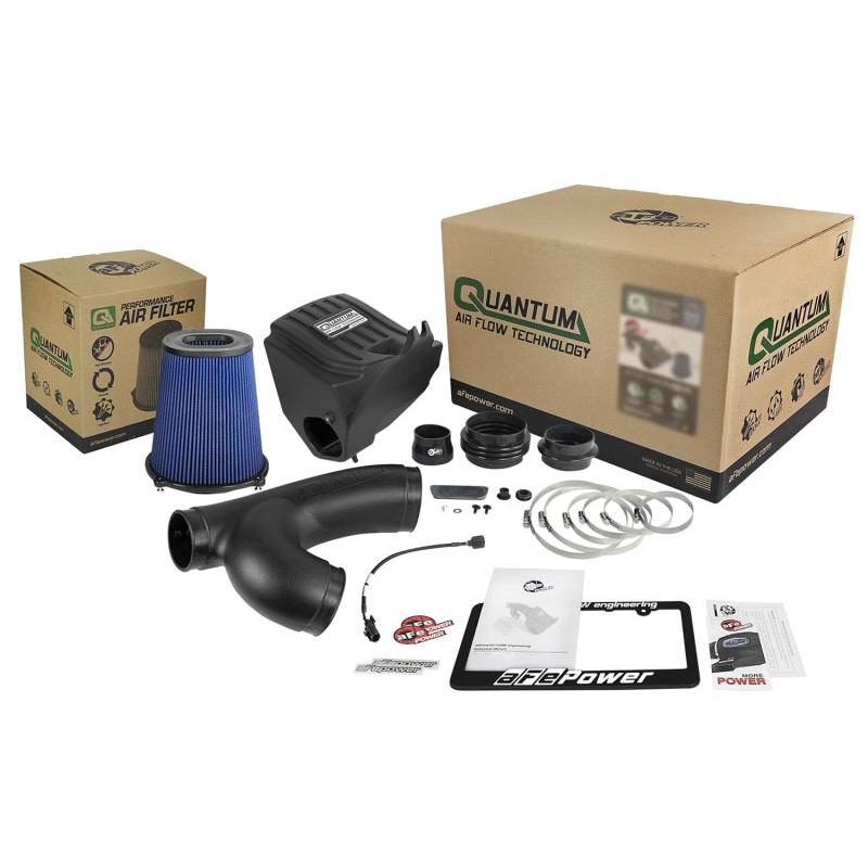 aFe Quantum Pro 5R Cold Air Intake System 15-18 Ford F150 EcoBoost V6-3.5L/2.7L - Oiled-SR1 Performance
