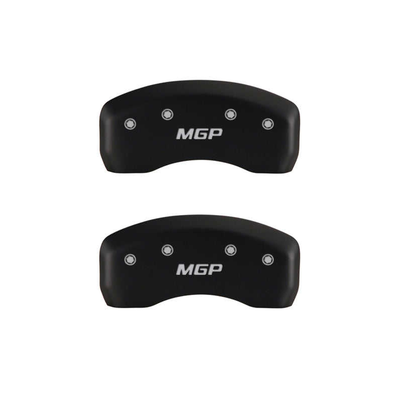 MGP Red Finish Aluminum Caliper Covers for Mercedes-Benz C350 (2008-2014) - Set of 4