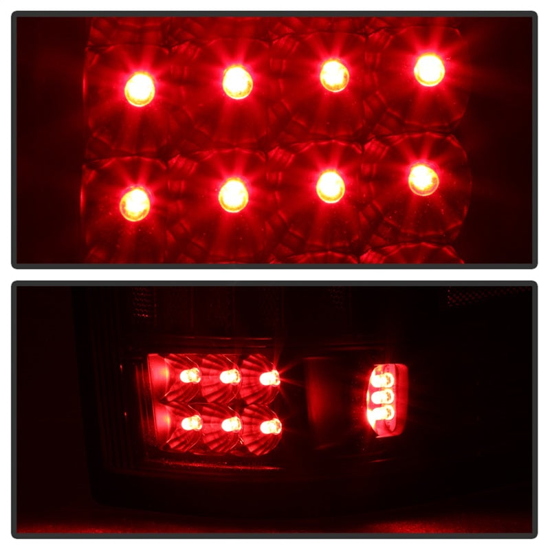 Xtune Ford F150 Styleside 04-08 (Not Fit Heritage & SVT) LED Tail Lights Black ALT-ON-FF15004-LED-BK-SR1 Performance