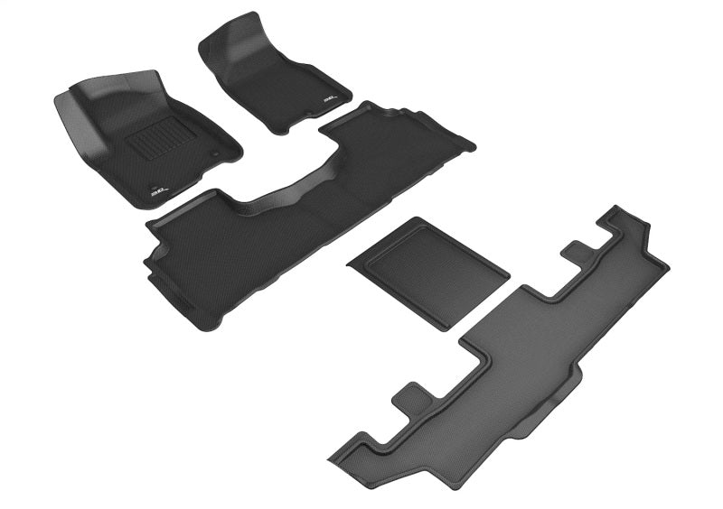 3D Maxpider 21-24 GMC Yukon Xl 7-Seat Kagu Black R1 R2 R3-SR1 Performance