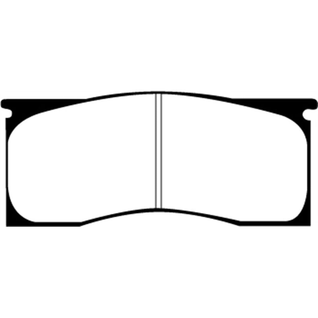 EBC Greenstuff 2000 Series Sport Brake Pads for Dodge Dart & Mercury Cougar – Front
