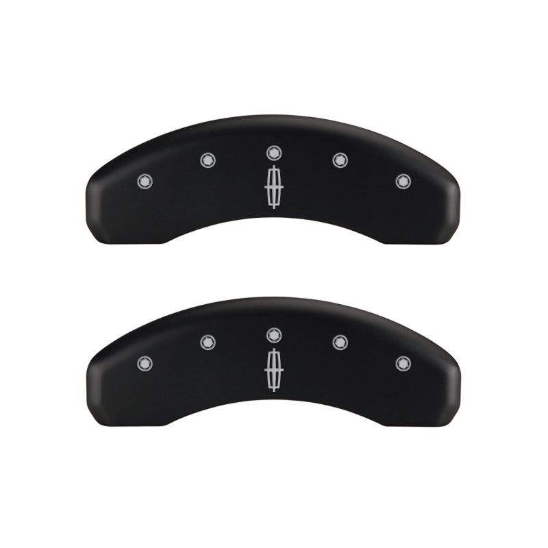 MGP Red Caliper Covers for Lincoln MKX (Part #36007SLC1RD) * Stylish Brake Caliper Cover Set