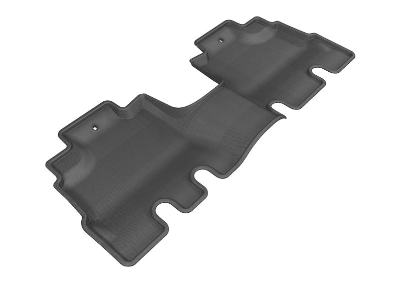 3D MAXpider 2014-2018 Jeep Wrangler JK Unlimited Kagu 2nd Row Floormats - Black-SR1 Performance