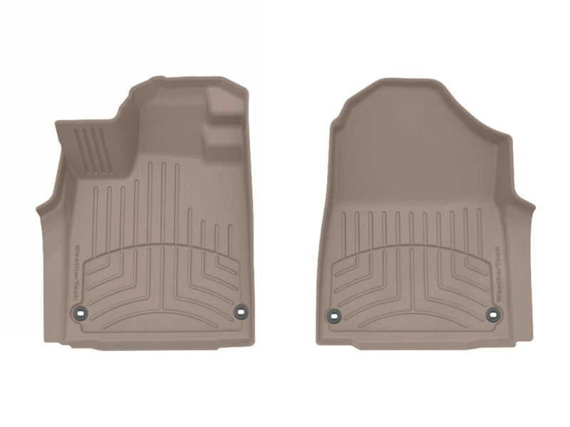WeatherTech 22-25 Acura MDX Front FloorLiner HP in Tan - Custom Fit for All-Weather Protection