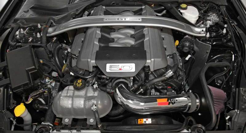 K&N 2015 Ford Mustang GT 5.0L V8 Typhoon Intake Kit-SR1 Performance