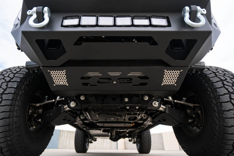 DV8 Offroad 21-22 Ford Bronco Front Skid Plate – High-Strength Steel Underbody Protection