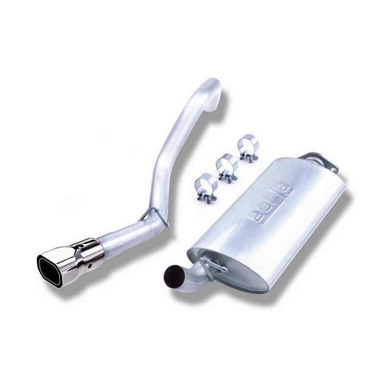 Borla 00-06 Jeep Wrangler Sport/SE/X/Rubicon Sahara 2.5L/4cyl 4.0L/6cyl SS Catback Exhaust