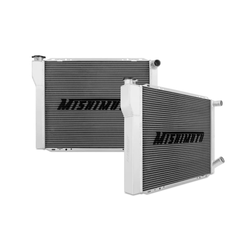 Mishimoto Universal Dual Pass Race Radiator 27 x 19 x 3 Inches Aluminum Radiator