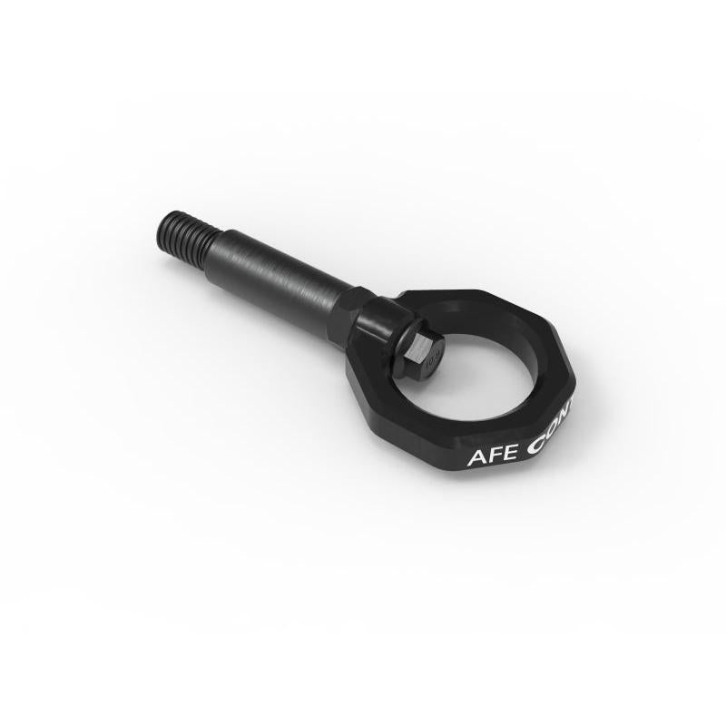 aFe Control Front Tow Hook Black 20-21 Toyota GR Supra (A90)