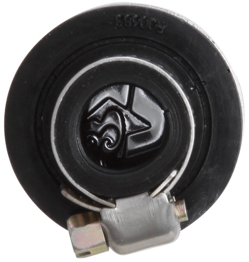 K&N Rubber Base Crankcase Vent Filter - 0.55in Flange ID 1.375in OD 1.125in Height-SR1 Performance