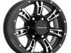 840 Arsenal Split 7-Spoke Raceline Wheel - Matte Black Machined