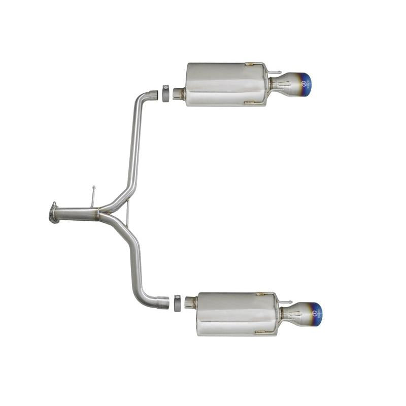 aFe Takeda 2.25-1.75in 304 SS Axle-Back Exh w/Blue Flame Tips 13-17 Honda Accord Sport Sedan I4-2.4L-SR1 Performance
