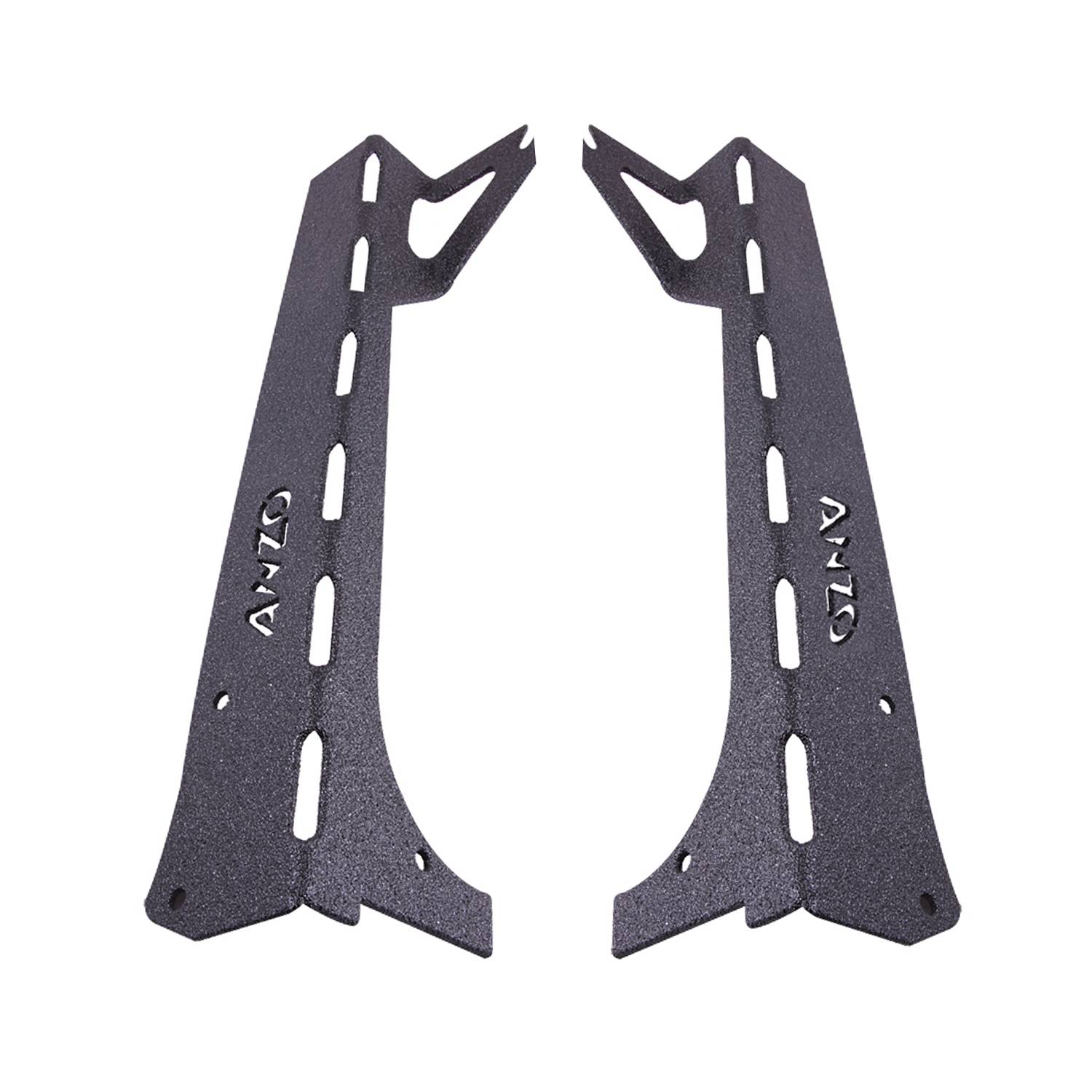 JEEP WRANGLER (TJ) 97-06 WINDSHIELD LED LIGHT BAR BRACKETS FOR ANZO 52" LED LIGHT BAR (881030)