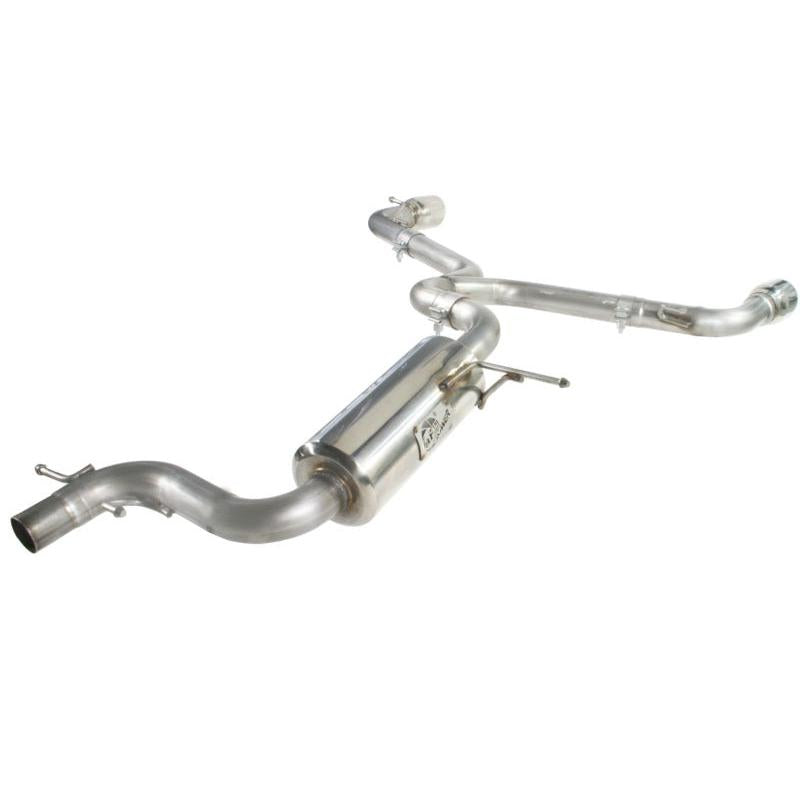 aFe MACHForce XP Exhaust 304SS Cat-Back w/ Polished Tips 12-13 VW Beetle L4 2.0L (t)-SR1 Performance