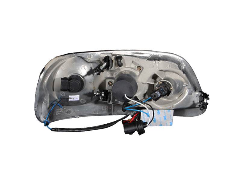 ANZO 1997.5-2003 Ford F-150 Projector Headlights w/ Halo Chrome 1pc-SR1 Performance