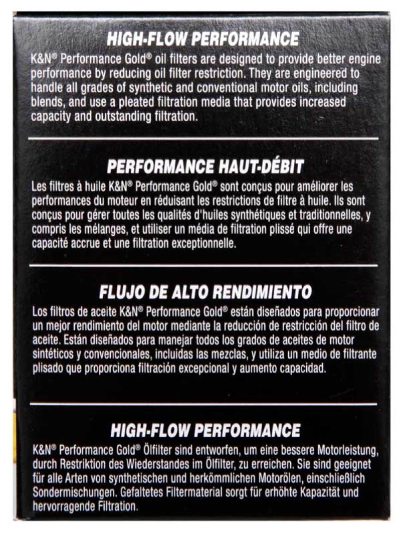 K&N Performance Oil Filter for 07-15 Mini Cooper L4-1.6L-SR1 Performance
