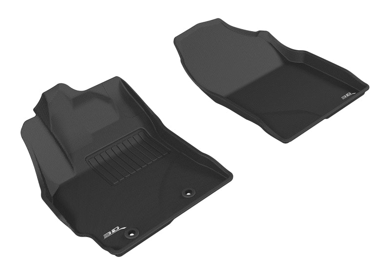 3D MAXpider 2016-2018 Scion/Toyota Im/Corolla Im Kagu 1st Row Floormat - Black-SR1 Performance