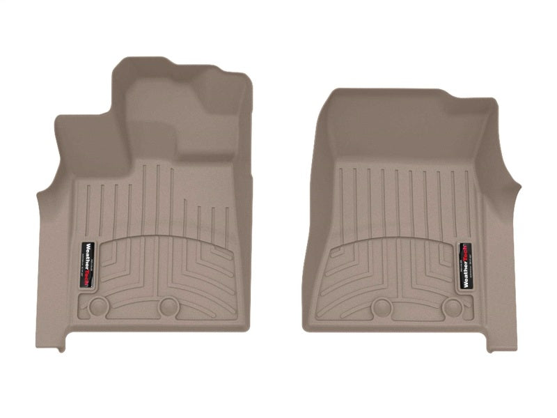 WeatherTech DigitalFit Front FloorLiner for 2025 Infiniti QX80 and Nissan Armada - Tan, Part #4519051